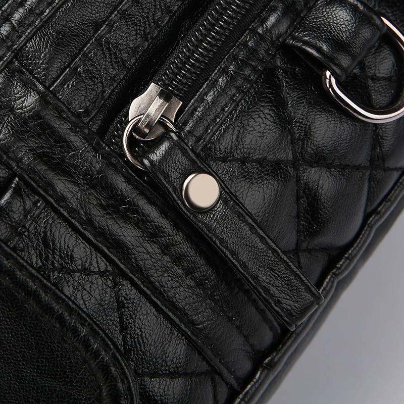 Umhängetasche mit mehreren Taschen und Nähten für Damen, mehrere Lagen