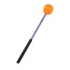 Marimba Mallet Nylon Yarn Head Polyoxymethylene Fiber Handle Medium Hard Mallet for Bass Percussion Instruments
