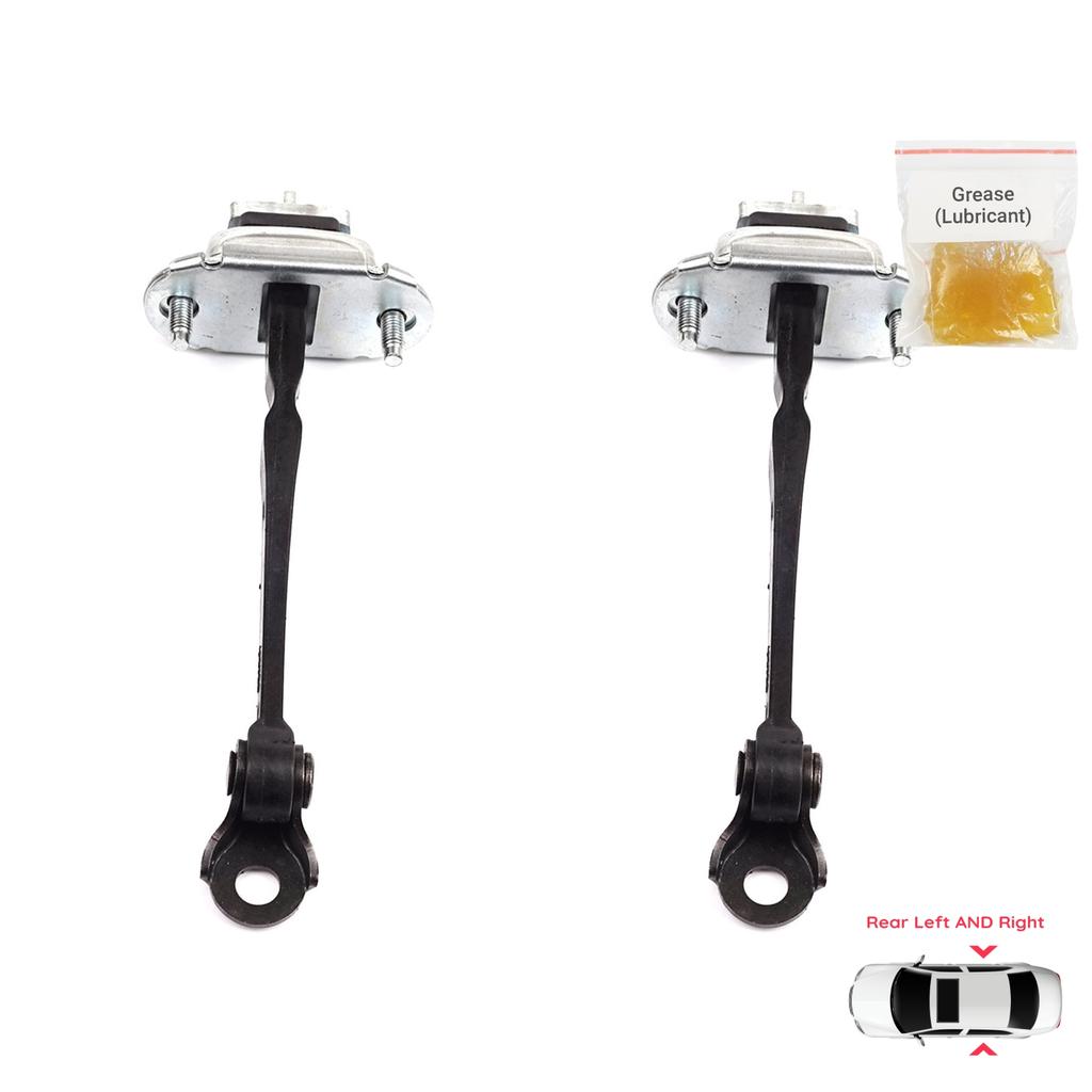 EDP1237-1 2 Pieces Rear Door Hinge Stop Check Strap Limiter 42467901 for Vauxhall Opel Mokka A J13 2013-2020