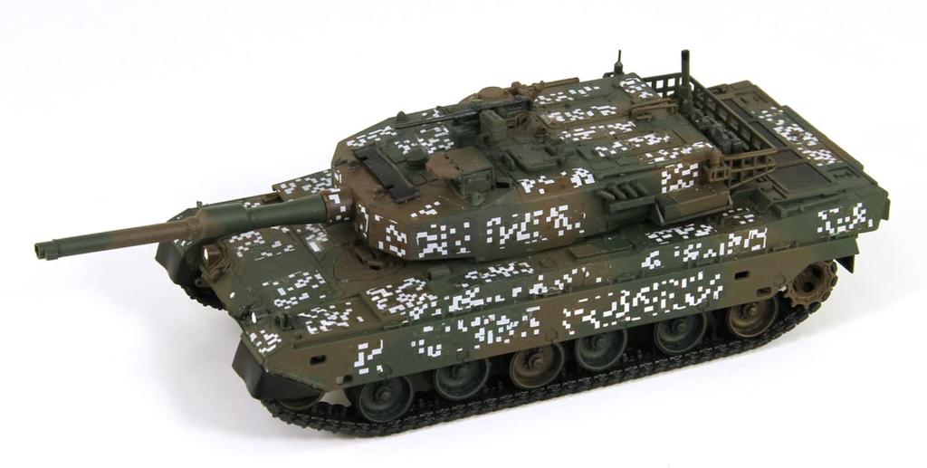 Pit Road 1/72 SG Series JGSDF Type 90 Tank Plastic Model SG13 Molded Color