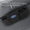 For Ford Car Sunglasses Protect Storage Cases Sun Visor Glasses Box Accessories Focus mk2 mk3 mk4 Fiesta Ranger Mondeo S-MAX APR1