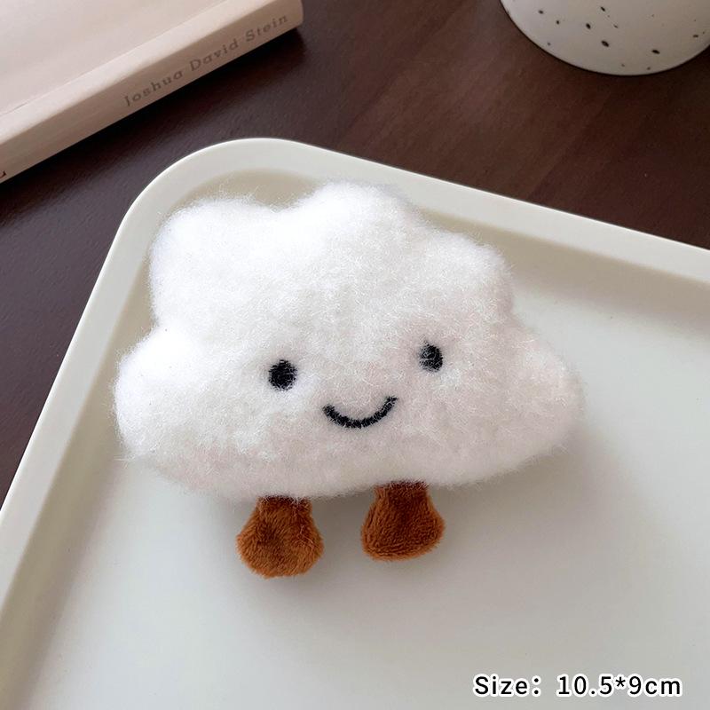 Japońska Kawaii Słonecznikowa Panda Pluszowa Broszka - Urocza Przypinka na Ubrania, Torby i Akcesoria.