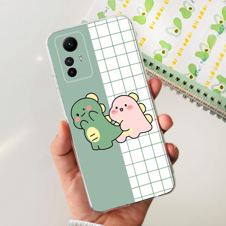 For Xiaomi Redmi Note 12S Case Redmi Note12S Cute Astronaut Silicone Back Cover For Redmi Note 12S 4G 2023 Cases Protective Capa