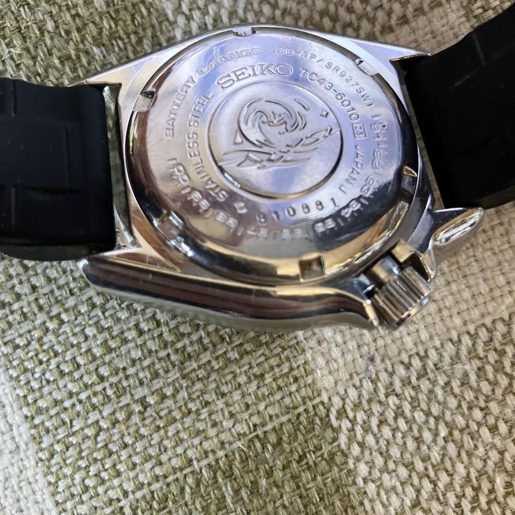 [USED] SEIKO PROFESSIONAL 200m 7c43-6010 operation item