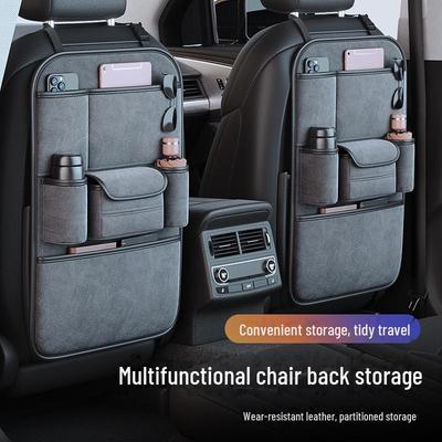 Organisateur de dossier de siège de voiture - Sac de rangement pratique à suspendre