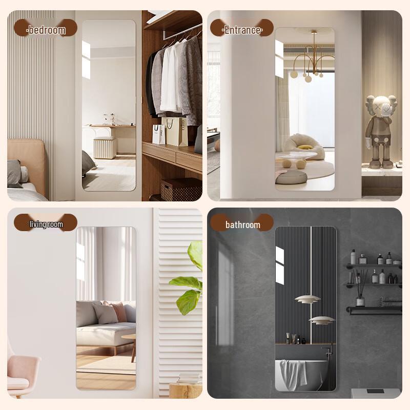 Oujian Full-Length Invisible Cabinet Dressing Mirror