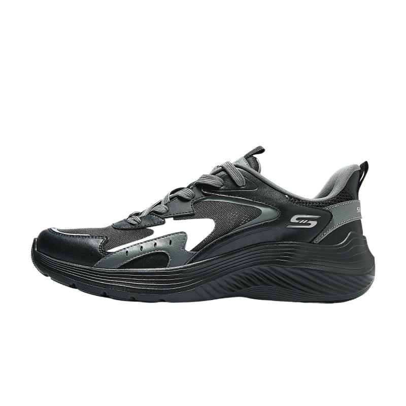 Skechers Bobs Sport Удобные Универсальные Амортизирующие Низкие Повседневные Кроссовки Мужские Черный 118226-BBK 39.5