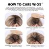 HAIRCUBE Short Creamy Blonde 100% Human Hair Wigs for Women,Pixie Cut Straight Wig With Bang Glueless Wigs Natural Daily Use