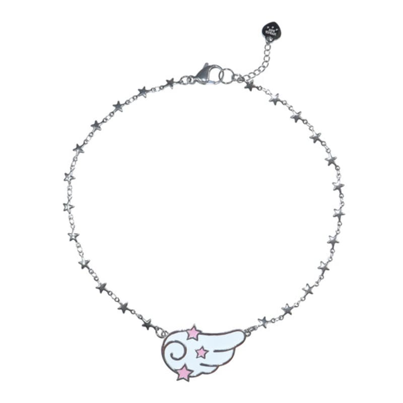 HURJABOYACC wing with stars necklace