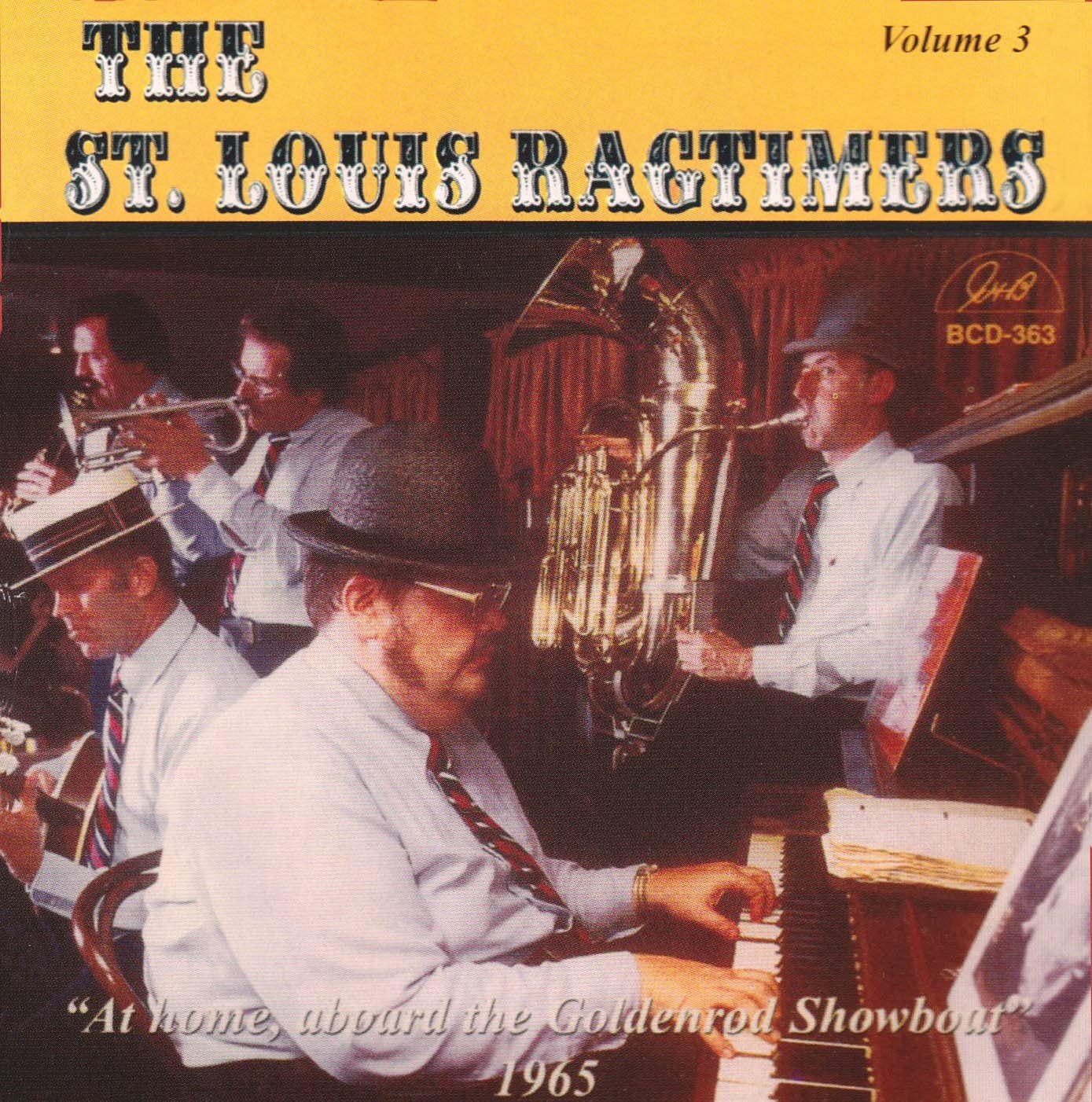 

CD ST. LOUIS RAGTIMERS - Vol. 3-St. Louis Ragtimers BCD363 G.H.B. 2001 US Jazz Used