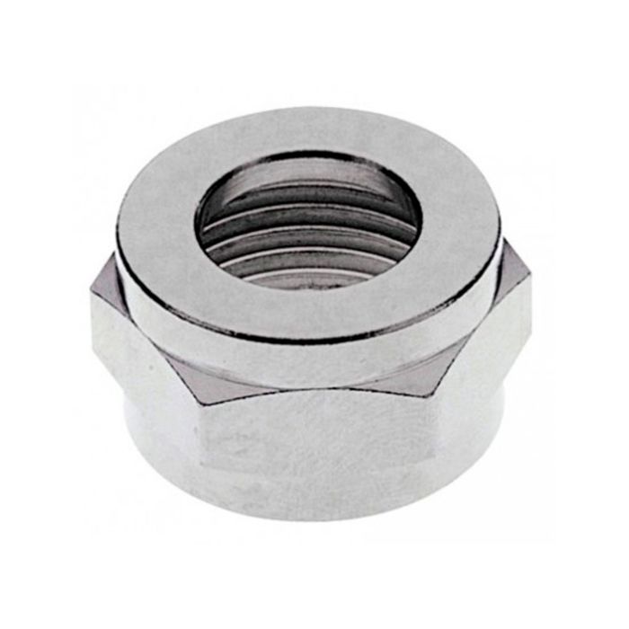 Hex Nut - ICH-ZAPFE.DE - 5/8 Inch - Steel - for Beer or CO2 Line