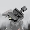 Haoge Quick Release QR Clamp Adapter Converter, Compatible with Manfrotto RC2 System and Arca-Swiss.