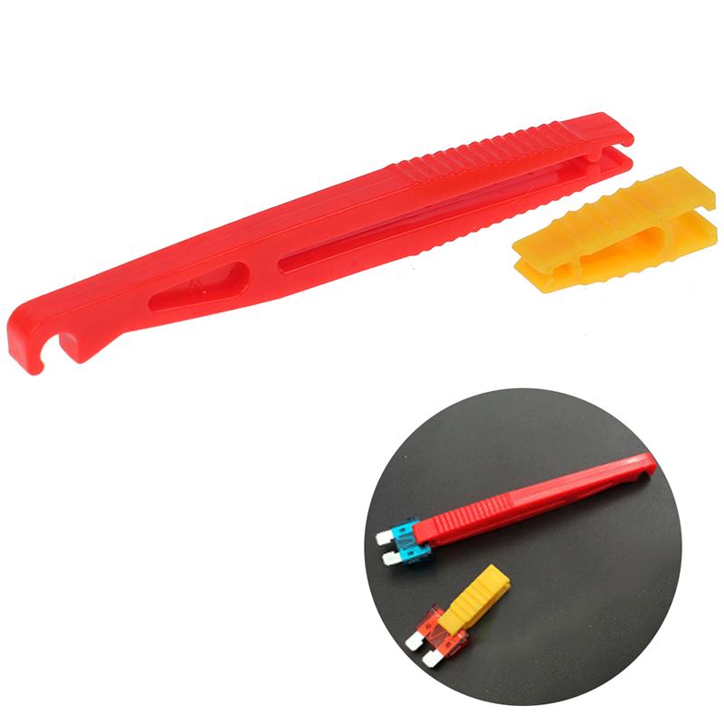 2 Stück/Set Auto Automobil Sicherungsklemmen Werkzeuge Mini Sicherungszieher Abzieher Ausbauwerkzeug