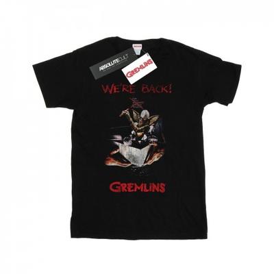 Womens/Ladies Spike Distressed Poster Cotton Boyfriend T-Shirt