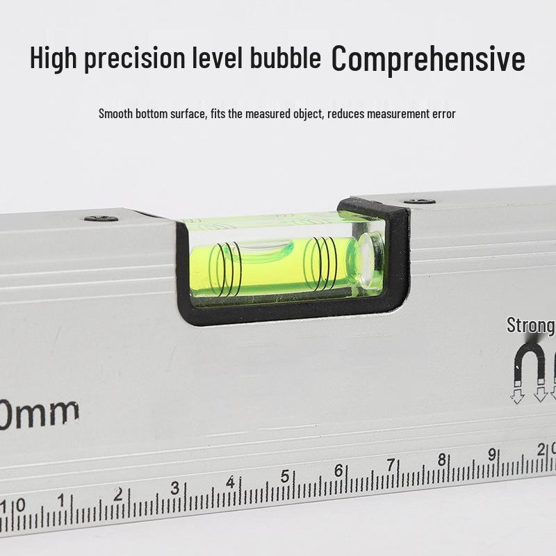 High-Precision Cast Aluminum Magnetic Spirit Level Measuring Tool