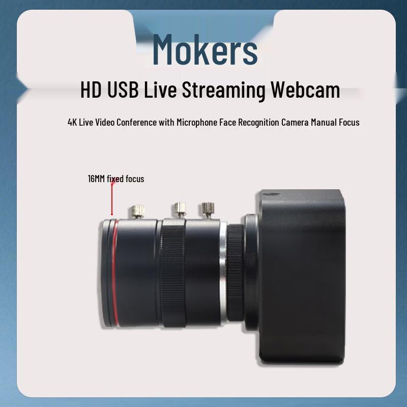 

4K USB Webcam for Live Streaming & Video Conferencing
