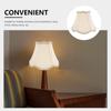 European Fabric Lampshade 5" Tops 10" Bottom 8" High Bell Shade For Wall Table Floor Lamps Living Room Bedroom Replacement