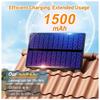 256 LED Solar Outdoor Lights with Motion Sensor 5m Cable IP65 Waterproof Flood Security Lights for Yard Garage Lighting