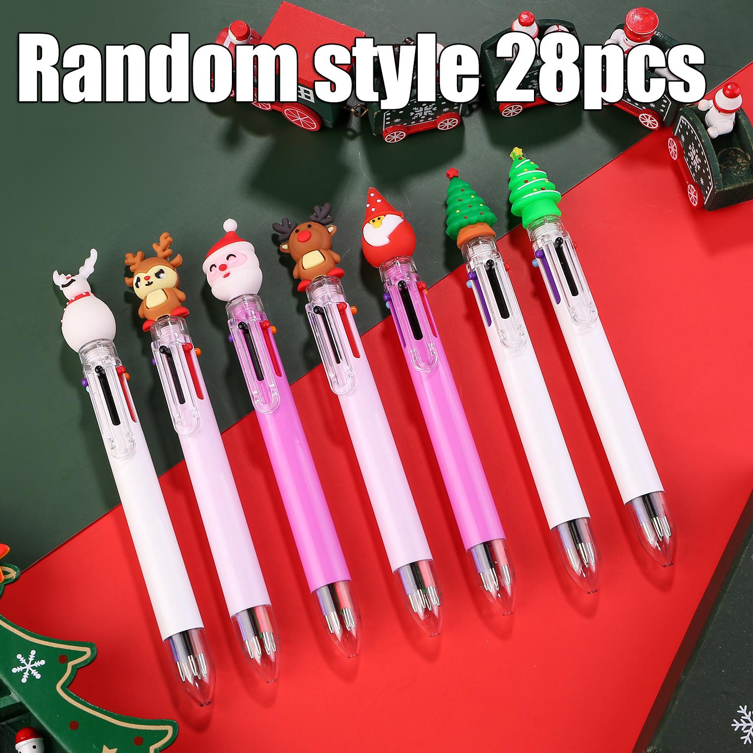 

1 шт. Дед Мороз 6 Цветов Шариковая Ручка Канцелярия Рождественский Подарок Ручка Для Подписи Школьная Офисная Гравированная Школьная Офисная Канцелярия Студенческий Приз Подарок Пишущий Random style 1PC