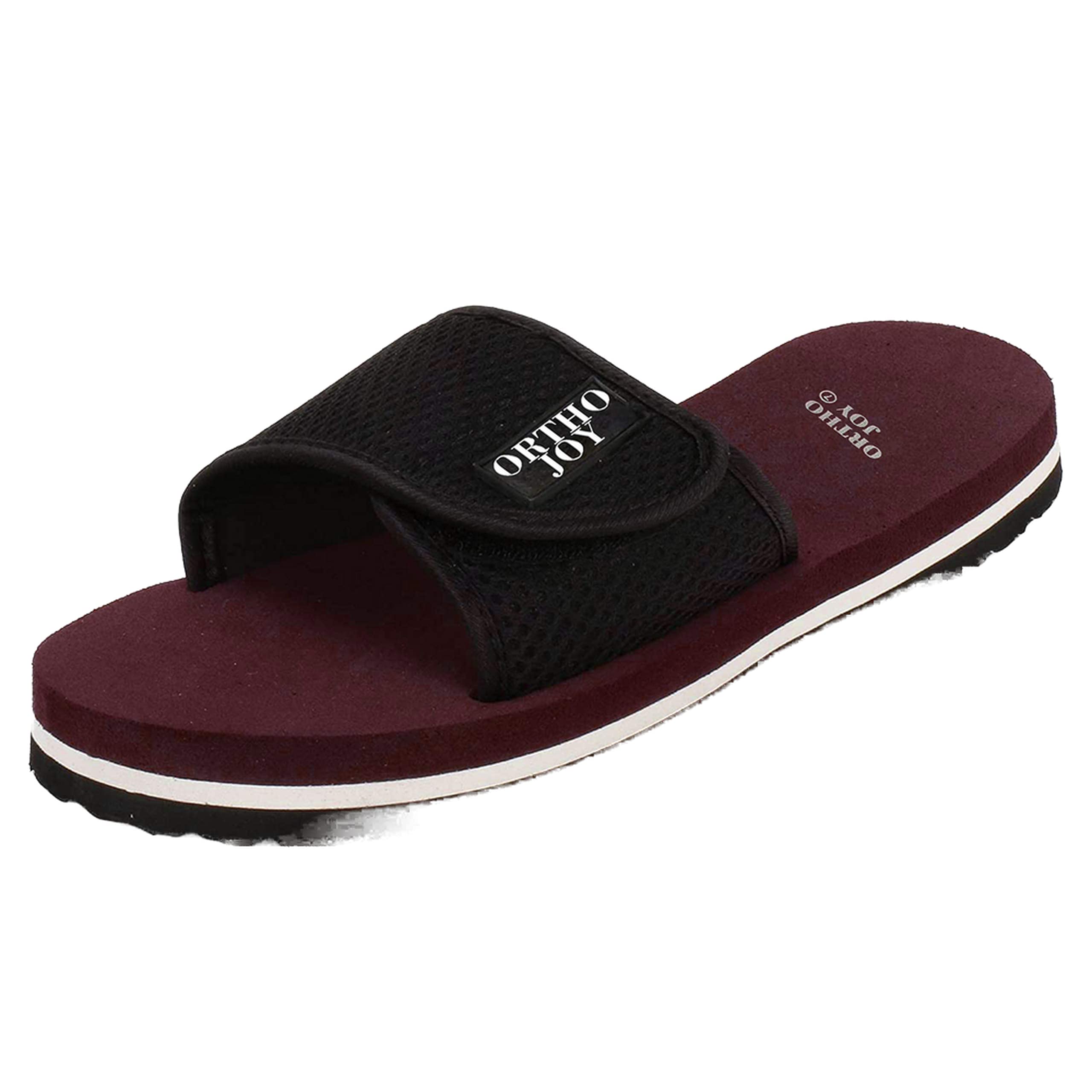 

Ortho Joy Extra Soft Doctor Ortho Slippers For Men/Flip-Flops - Orth_Msp03_Mrn_10 10 UK