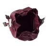 Prada Re-Nylon Speedrock Icon Enamel Metal Triangle Logo Fabric Bag Charm Bag Peripheral Mini Men's Bordeaux Red