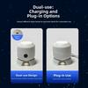 Ocean Dreamy Dynamic Projector Light Snowflakes Night Light Indoor Ambient Lamp  for Bedrooms