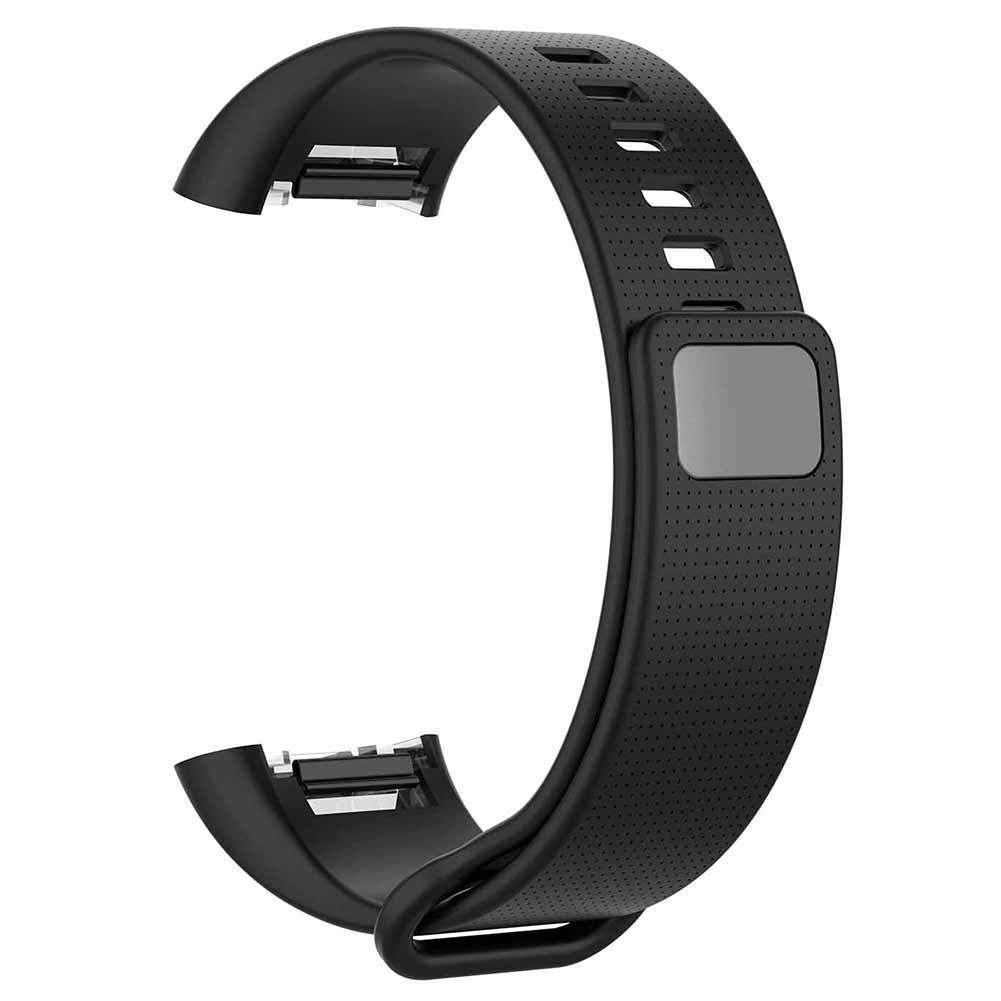 

Силиконовый ремешок для часов на запястье для Amazfit Cor Midong Band A1702 (Черный)