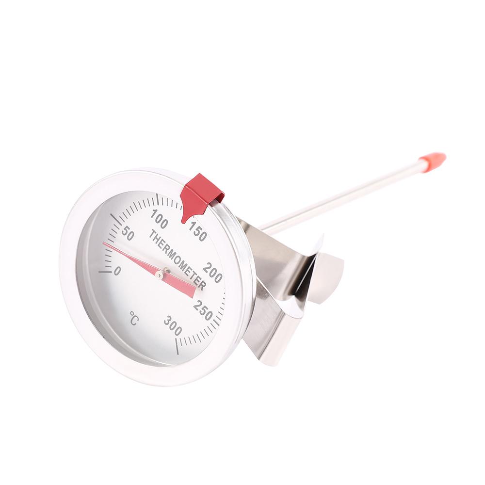 Deep Frying Turkey BBQ Stainless Steel Stem Temperature Gauge Food Thermometer With Instant Read