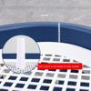 Detachable Large Pet Dog Toilet With Column Dog Pee Fence Training Toilet Anti-Splash Pets Wc Toilet Cleaning Potty Puppy Tray