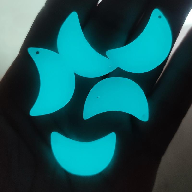 Işıltılı Aytaşı Kolye - Floresan Kristal Taş