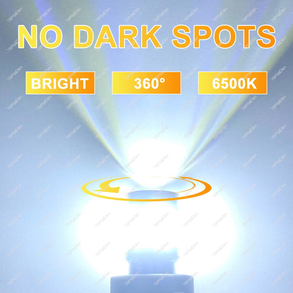 2/4 PCS CANBUS 1156 BA15S 1157 BAY15D LED Bulb For Car Turn Signal Reverse Brake Parking Lights 12V 24V 3030-24SMD 1000LM White Back Up Lights 1