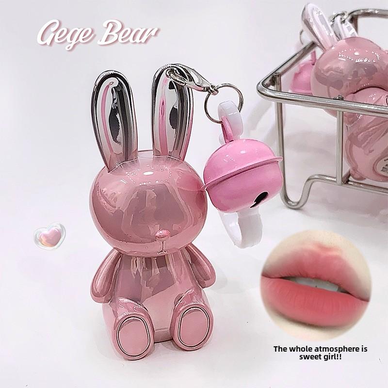 Pink Rabbit Velvet Mist Lip Cream Silky Smooth Lip Color 6 Elegant Shades Long-Lasting Hydrating Lipstick