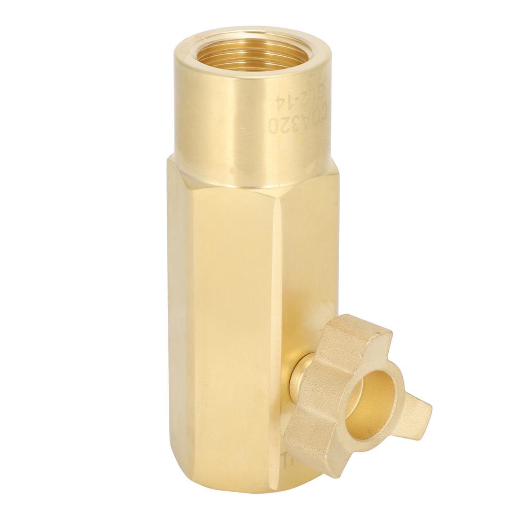 CGA320 Triangular CO2 Filling Adapter Tank Cylinder Refill Connector Kit for Soda Club