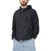 Armani Exchange Fitted Hooded Double Zipper Long Sleeve Jacket Men Jacket Black XM000342-AF12285-UC001
