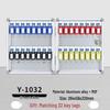 Wall-Mounted Key Management Cabinet with Password Lock for Real Estate and Car Keys.