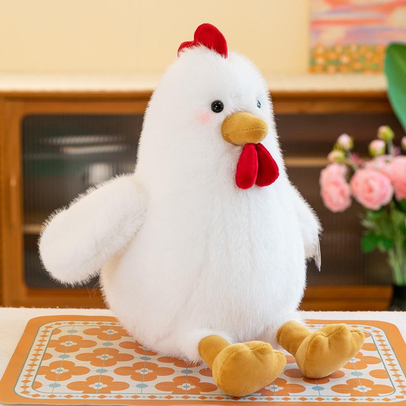 Mile Chicken Plush Toys Children's Sleeping Comfort Pillow Small Yellow Chicken Doll Home Decoration Event Gift