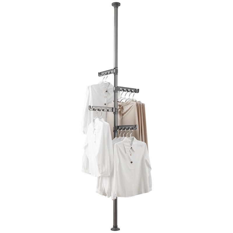 Multipurpose Folding Telescopic Drying Rack for Indoor/Outdoor Use