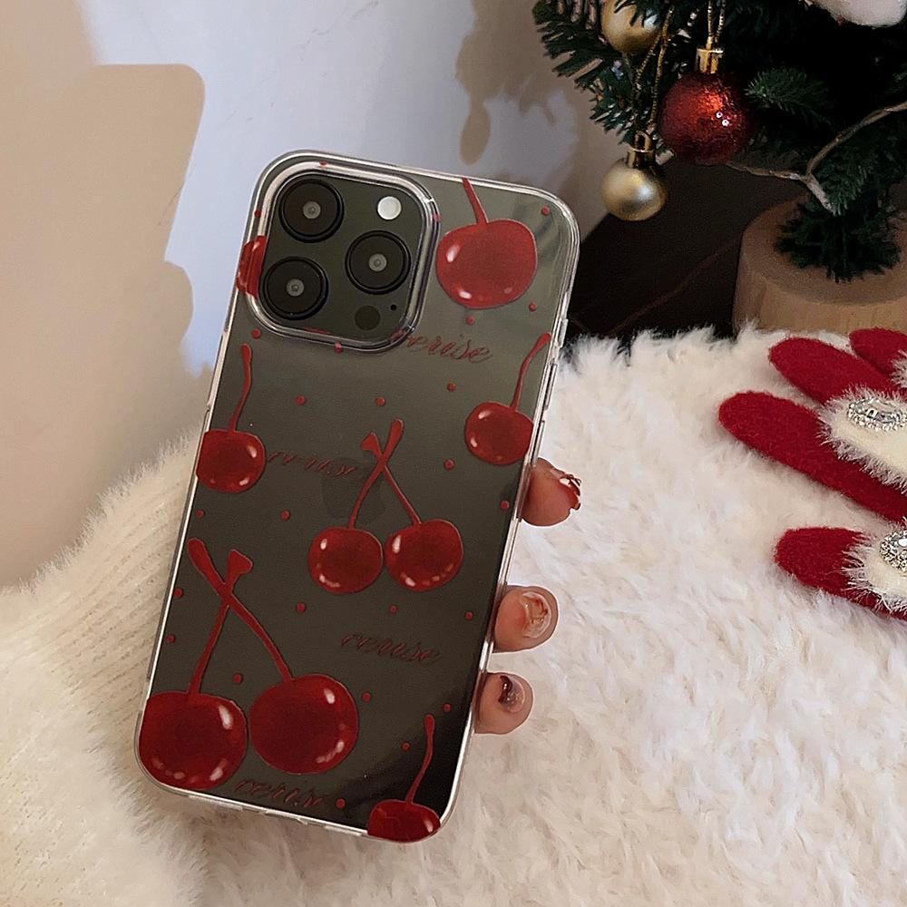 Art Cherry Case for iPhone 17 iPhone 17 Pro Max