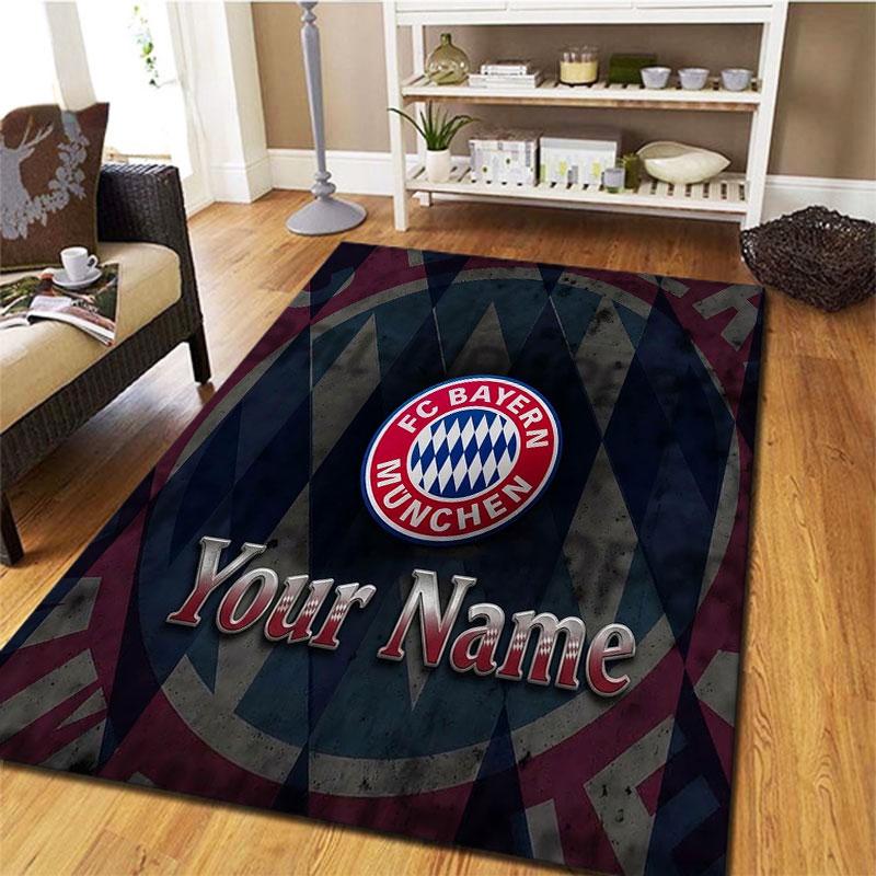 FC Bayern Munchen Custom Name Carpet Rug for Living Room Bedroom Home Sofa Decoration,Kids play Non-slip Floor Mat