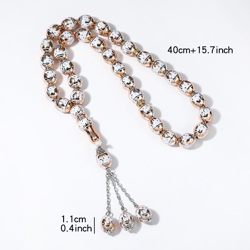 Tasbih Prayer Beads Bangle Islam Muslim Prayer Bead Tasbeeh Counter Zikr Rosary Beads Masbaha Meditation Bracelets For Women Men