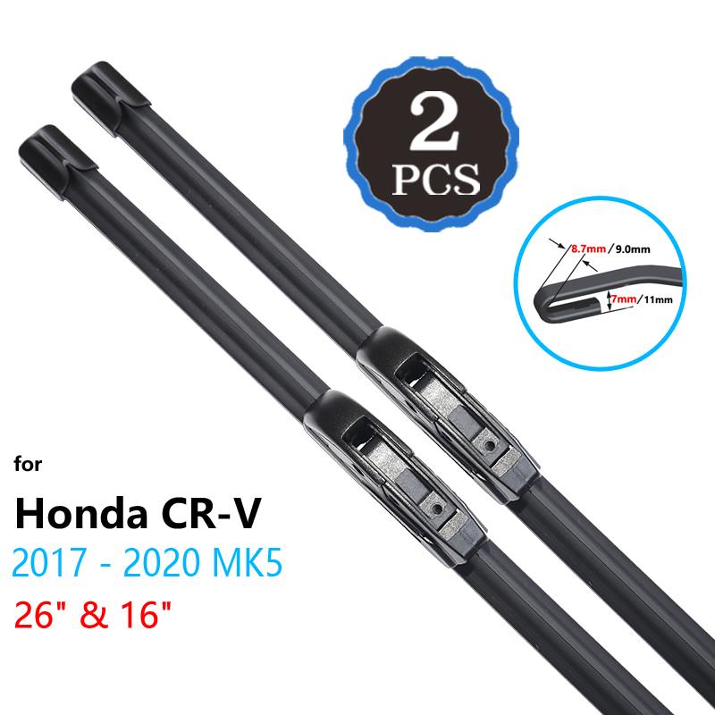 For Honda CR-V 1995~2020 CRV CR V Car Wiper Blades Stickers Windshield Wipers 2012 2013 2014 2015 2016 2017 2018 Car Accessories