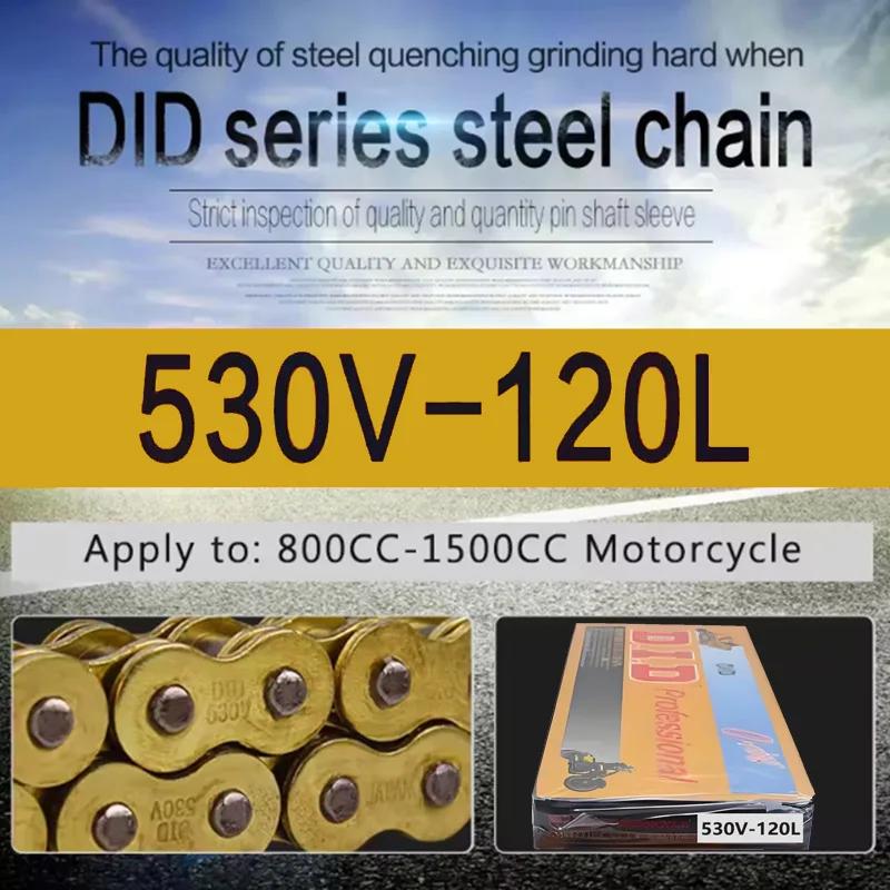 Motorcycle Chain Oil Seal Chain DID O-Ring 520 525 530 428 Chains 120 136 Links for Yamaha Kawasaki Suzuki for ATV for Dirt Bike
