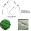 Greenhouse Support Set with Fiber Rods, Insect Net, and Bird & Animal Protection