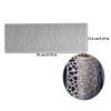 Leaf Pattern Design Cake Lace Mat Geometric Line Texture Dessert Decorating Tools  For Cake Baking