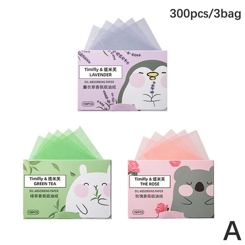300 Pcs Portable Premium Face Oil Blotting Paper Facial Cleanser Sheets For Face Makeup Friendly Blotting Paper