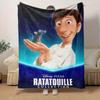 1pc, Ratatouille Collection Disney Pixar's Adorable Home Decor Blanket for Couches, Beds, Cars