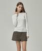 Lapineatteullie Essential Cashmere Knit Top White