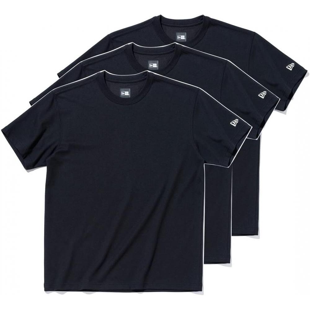 Newera 3 упаковки Техническая футболка с коротким рукавом 3 упаковки Техническая футболка 23 J 2XL Черный