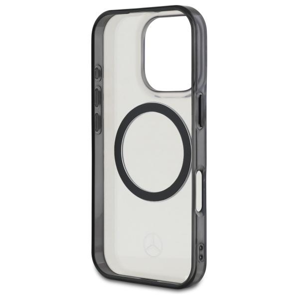 Mercedes Mehmp16L23Huokc Iphone 16 Pro   6.3 Transparent Hardcase Printed Logo Magsafe