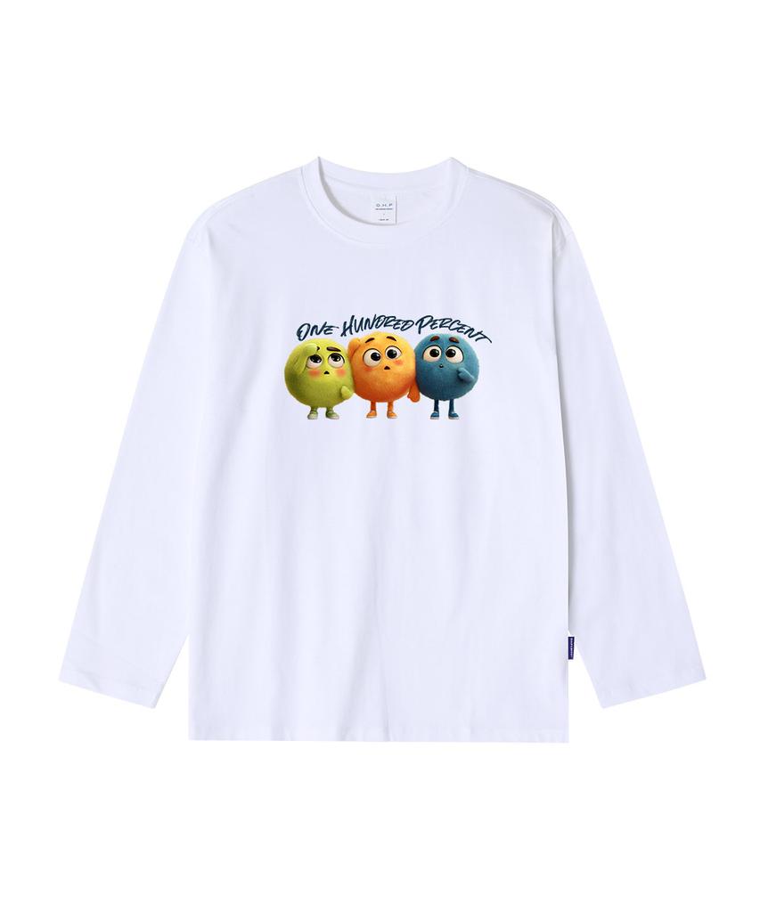 ONEHUNDREDPERCENT FOR WOMAN Ohpxjoy Kong-Al-I Basic Long Sleeve T-Shirt
